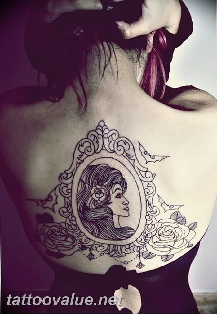 photo tattoo mirror 05.12.2018 №100 - Example tattoo pattern with mirror - tattoovalue.net